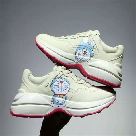 gucci doraemon t shirt|gucci doraemon rhyton sneakers.